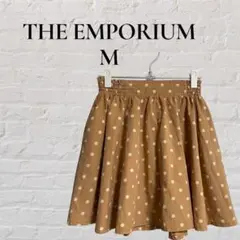 【THE EMPORIUM】【M】ミニスカート　水玉　ドット　ウエストゴムのサムネイル