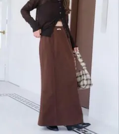 【最終値下げ】kastane メロウスウェットスカート SAWAMOTO企画