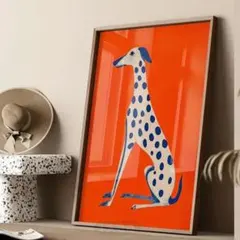 アートポスター　ダルメシアン　3040 　キャンバスアート　ポスター