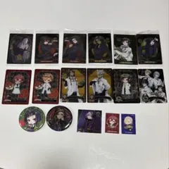 ツイステットワンダーランド ツイステ カード さステッカー 缶バッジ まとめ売り