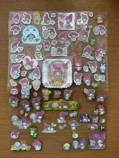 マイメロディ シール まとめ売り サンリオ レトロ 大量セット