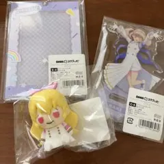 【アイカツ】DMMスクラッチ　星宮いちご&姫石らき　アクリルスタンド&フィギュア