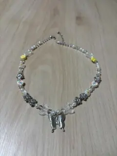 y2k フェアリーグランジ バレエコア ギャル ハンドメイド 韓国 ネックレス