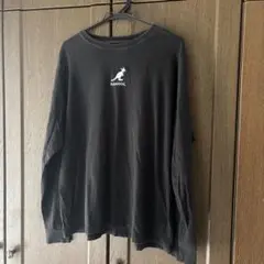 KANGOL 長袖Tシャツ ブラック
