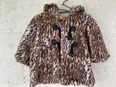 レオパード柄 フード付きジャケット