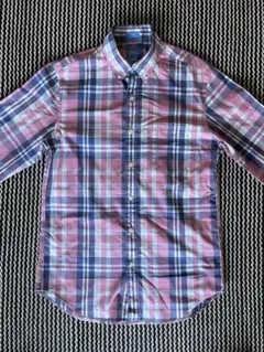 ジェイクルー マドラスチェック　長袖シャツ