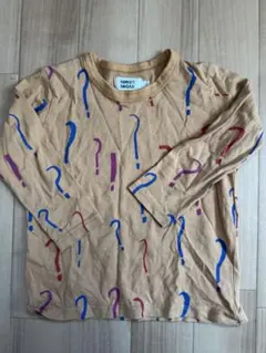 HOGAN クエスチョンマーク柄 ハテナ 長袖カットソー 120cm