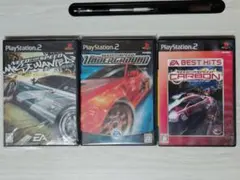 【ps2】ニード・フォー・スピード　3本（送料込み）