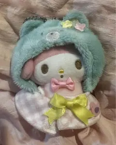 マイメロディ ぬいぐるみ 帽子付き