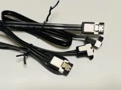 Sata6 ケーブル　50cm ラッチ付き　2本