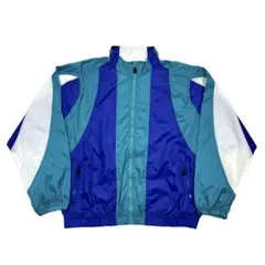 ［古着］NIKE(ナイキ)マルチカラーナイロンジャケット vintage 90s