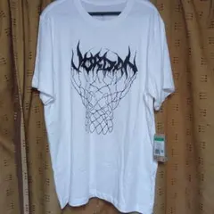 【値下げ不可】新品タグ付き　ジョーダンバスケットネットTシャツ　US　XL白②