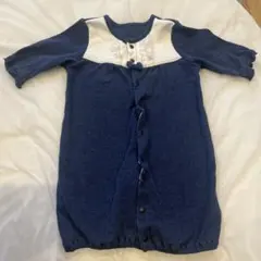 ネイビー ツーウェイ・ドレスオール 50-70cm