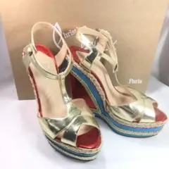 クリスチャンルブタン SIZE36 ウェッジソール ★正規店購入品★★のサムネイル