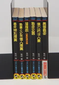♪牧村僚☆6冊セット☆フランス書院☆官能小説♪