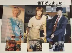 BTS JIN ジン HAPPY ポスター3枚 スクラッチカード３枚（削り済み）