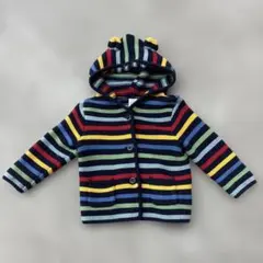 baby GAP ニット　カーディガン　ギャップ　kids 子供服　くま耳