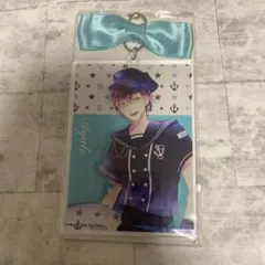 ディアラバ　アヤト　BLACK×AQUAMAR リボンアクリルキーホルダー