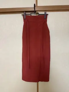 アーバンリサーチ ロングタイトスカート テラコッタ