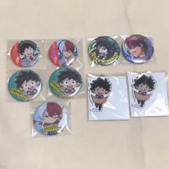 ヒロアカ 緑谷出久 轟焦凍 アクスタ 缶バッジ ジャンフェス ラグナシア