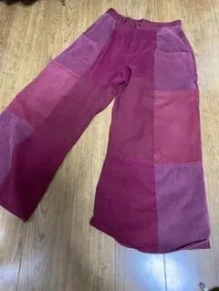 Carhartt ワイドパンツ 赤紫色