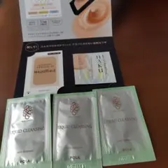 ファンデーション、メイク落とし 　 　サンプル品