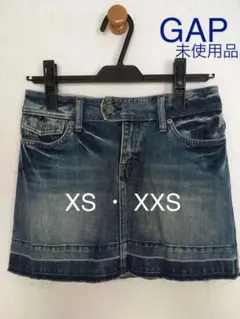 GAPデニムミニスカート（XXS）XSの方向き