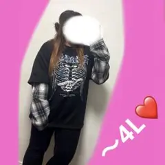 54 重ね着風トレーナー❤️