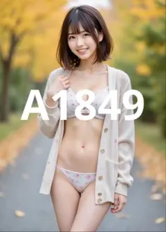 A1849【AI美女ポスターA4サイズ】高画質/高品質/