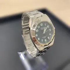 Talon クオーツ腕時計 防水 ブラック/シルバー◇