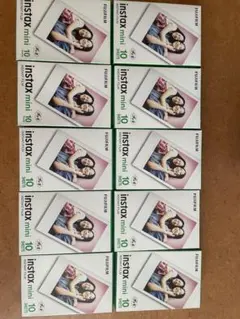 富士フィルム instax mini フィルム 10枚x10pack入り