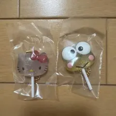 カラフルキャンディチャーム　ハローキティ＆けろけろけろっぴ