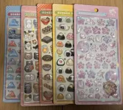 【国内正規品】ボンボンドロップシール　和柄　5種セット