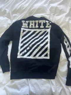 2枚セット】 off-white オフホワイト トレーナー 人気柄 サイズS 