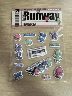Aぇ!group Runway グッズ ぷくぷくシール 新品未開封