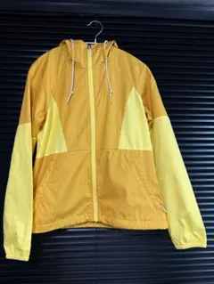 Columbia ウインドブレーカーレディースM美品 イエロー軽量 春ジャケット