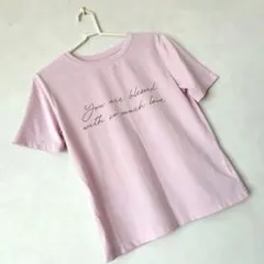 Tシャツ NATURAL BEAUTY BASIC ピンクのサムネイル