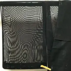 専用b474+b468 正絹 夏用 紗 色無地 地模様 未使用しつけ付極美品着物