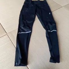 ブラックランニングパンツ 反射材付き