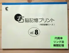 右脳記憶プリント vol.8