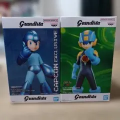 ロックマン メタリックカラーver.＆ロックマンエグゼ フィギュア2種セット