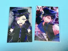 悪魔執事と黒い猫　あくねこ　バレンタイン　トレカ風カード ベリアン 2種セット
