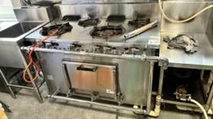 業務用 電気レンジ 6口 フジマック FER187528 三相200V 厨房機器 
