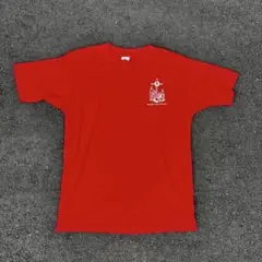MILLER 赤 XL Tシャツ フロントプリント