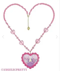 Angelic Pretty きらめきリボンネックレス リングセット　ピンク Angelic Pretty きらめきリボンネックレス リングセット ピンク - メルカリ