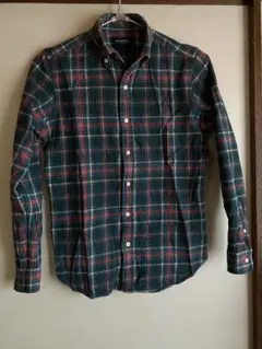 Gymphlex レディース ボタンダウン ネルチェック 長袖 シャツ