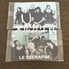 LE SSERAFIM ウエハース crazy ステッカー 全員 オール 集合