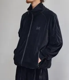 arknets別注ニードルズトラックジャケット　Ｌ アークネッツ×ニードルズ チャコールグレーのトラックセットアップを発売