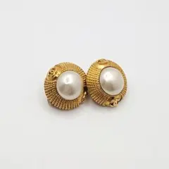 【激レア 希少】シャネル CHANEL ヴィンテージ ココマーク イヤリング 中古】 シャネル CHANEL イヤリング ココマーク ヴィンテージ メタル