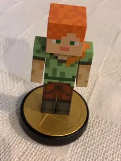amiibo アミーボ マインクラフト アレックス スマブラ